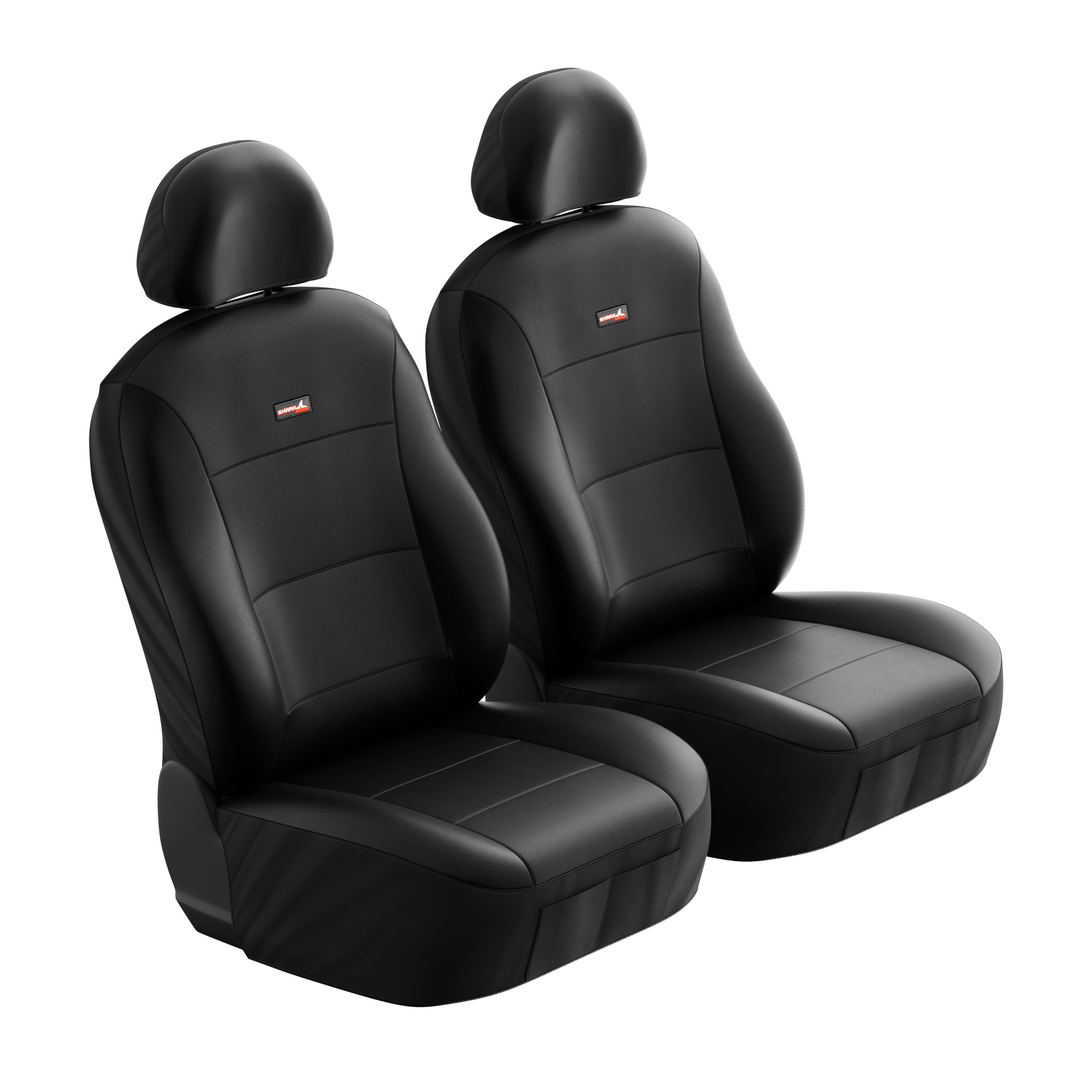Sharkskin Neoprene Universal Front Seat Covers - Black – additional photo