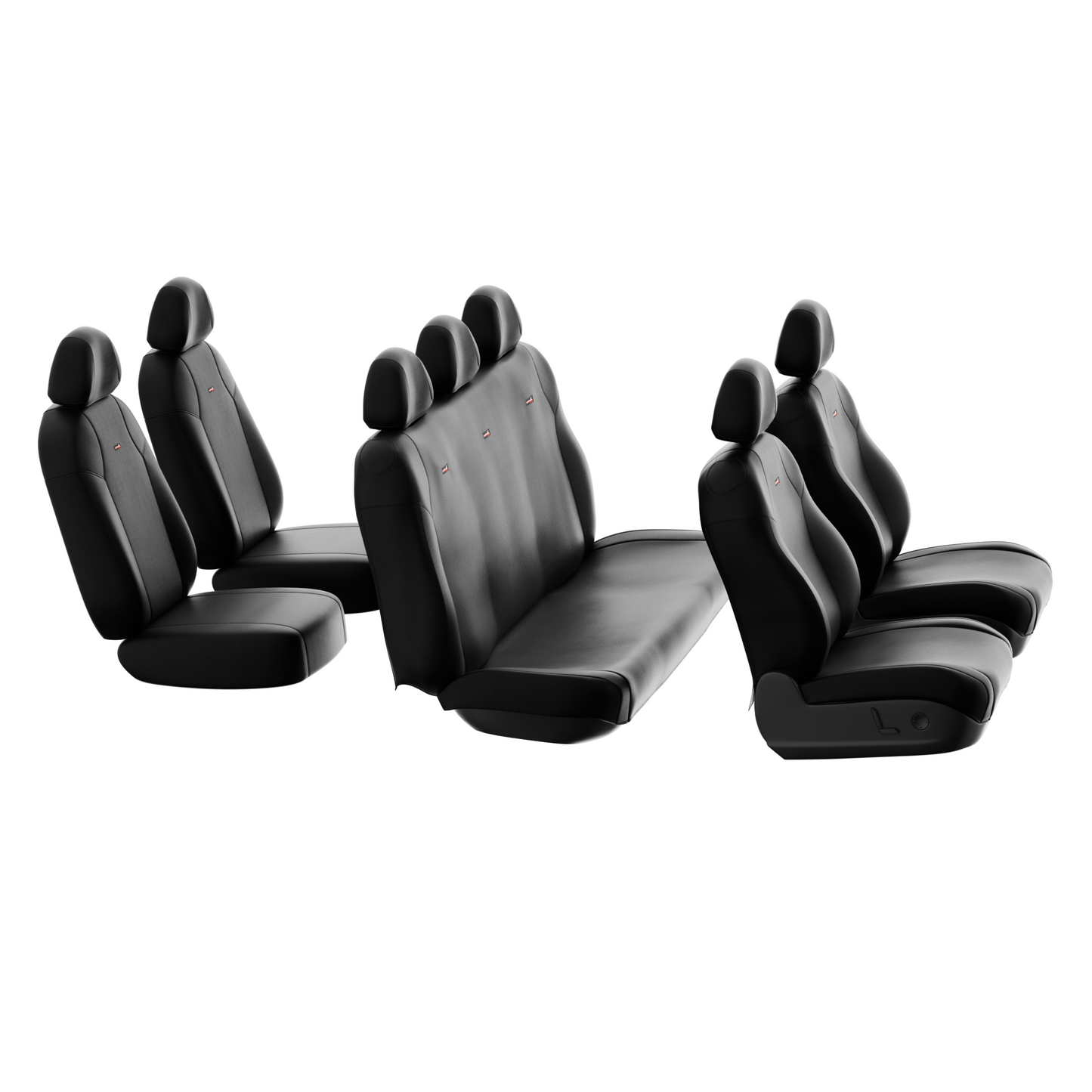 Sharkskin PLUS Seat Covers for Isuzu MU-X 7 Seater (June/2021-On) – additional photo