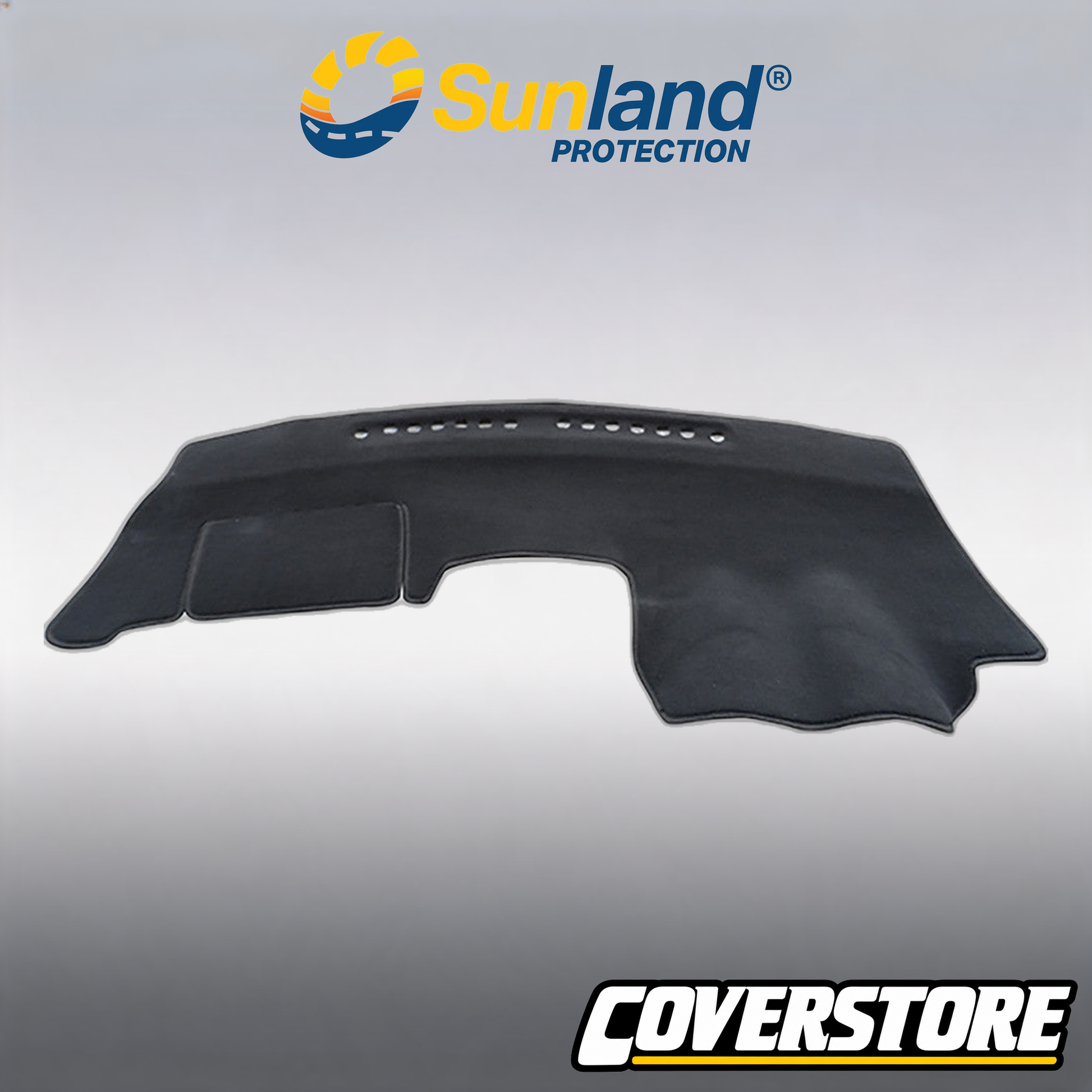Suits Toyota Corolla ZRE152 Hatch Dash Mat Black 2007 - 2012 with air con on dash