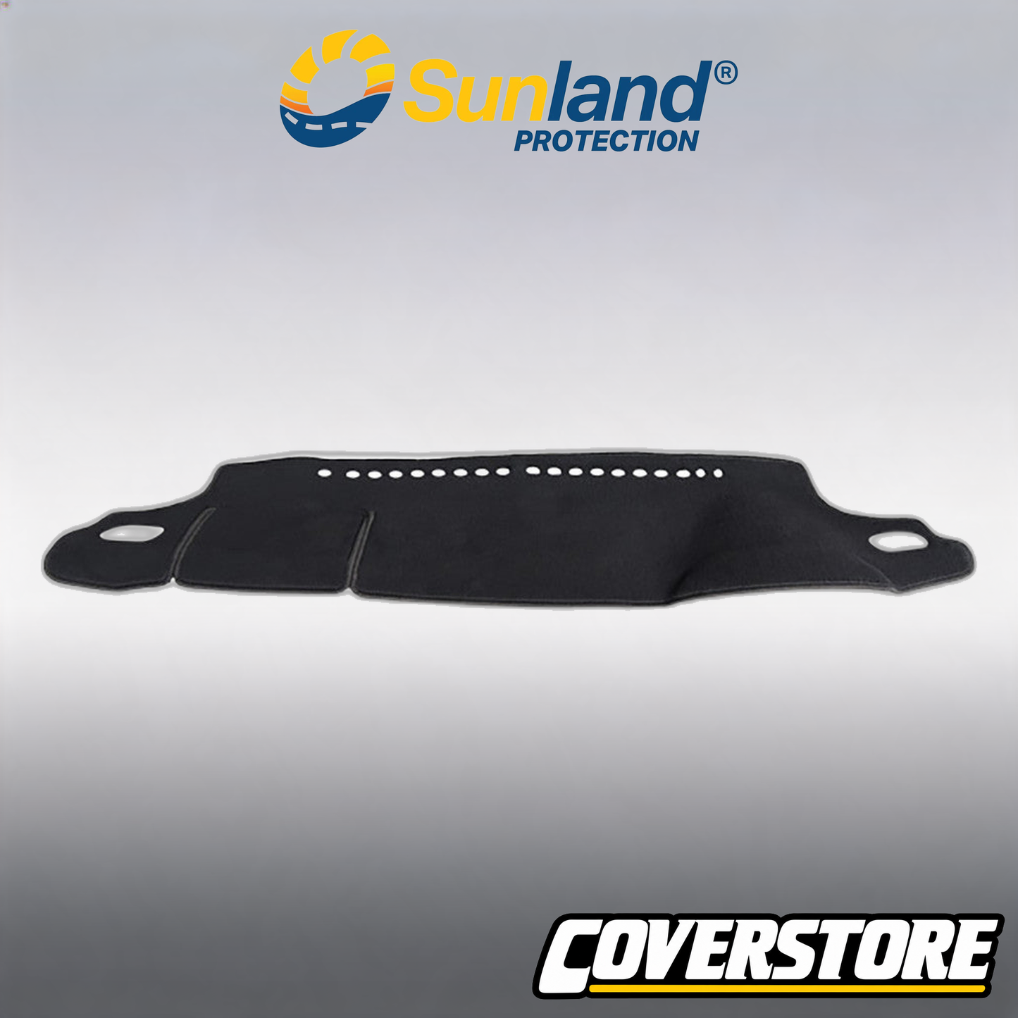 Suits Toyota Fortuner Dash Mat Black with Large Dash Speaker