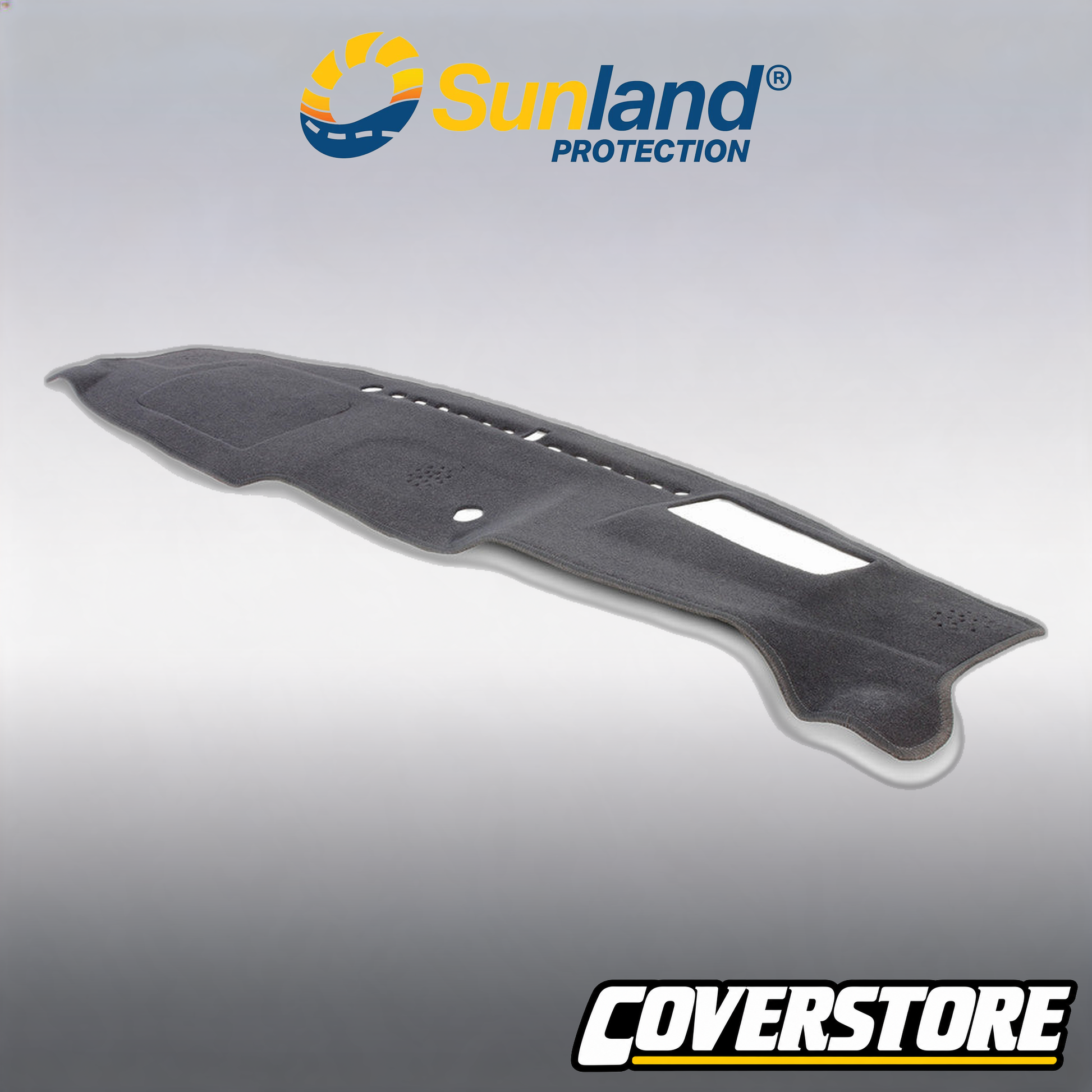 Suits Toyota Prado 250 Series Dash Mat Charcoal with HUD