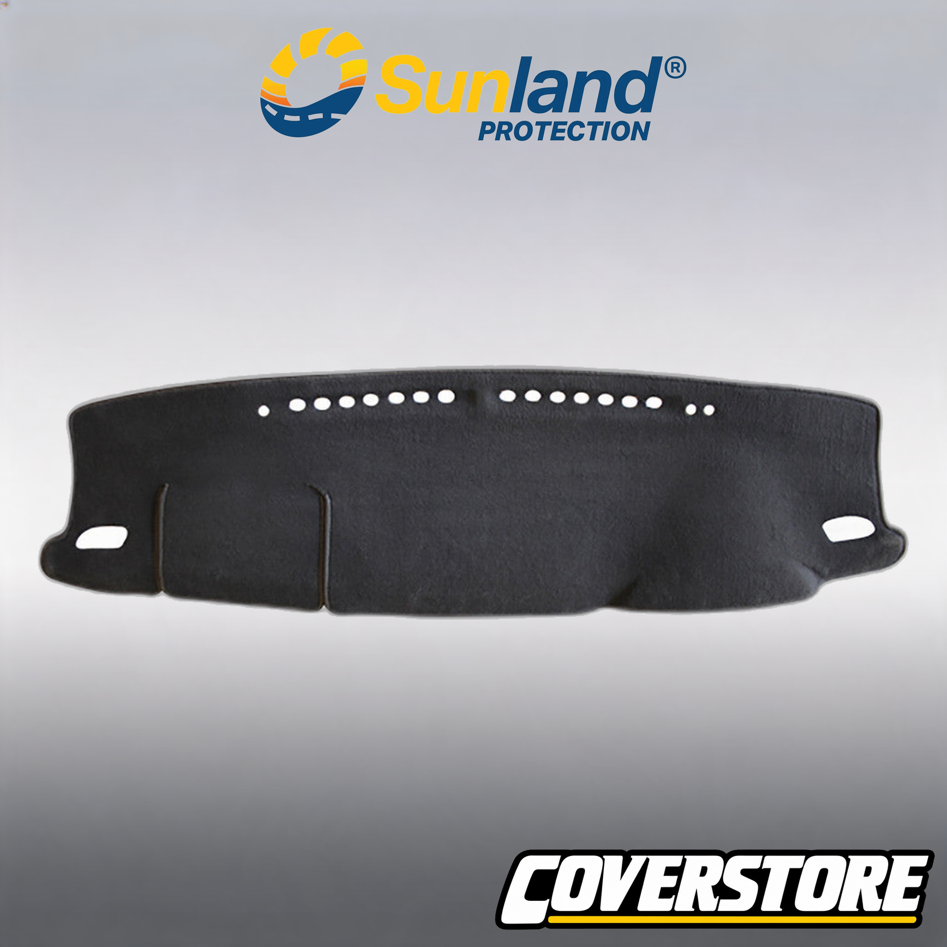 Suits Toyota Fortuner GUN156 Dash Mat Black 2015 Onwards without premium jbl dash speakers