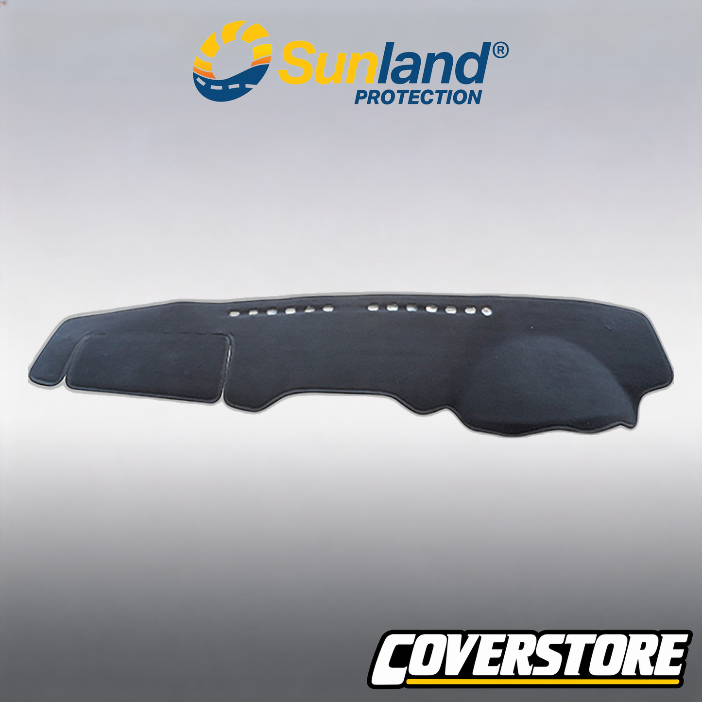 Suits Toyota Hilux Dash Mat Charcoal 2005 - 2015