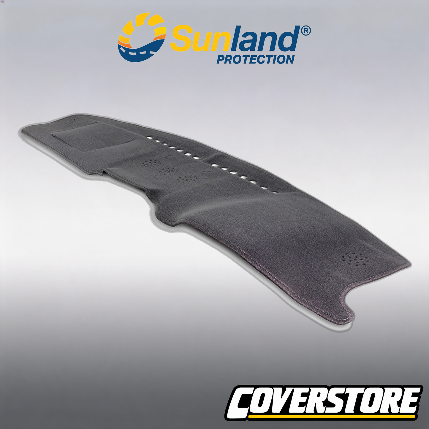 Suits Toyota Landcruiser 300 Series Dash Mat Black 2021 - 2025 without heads up display