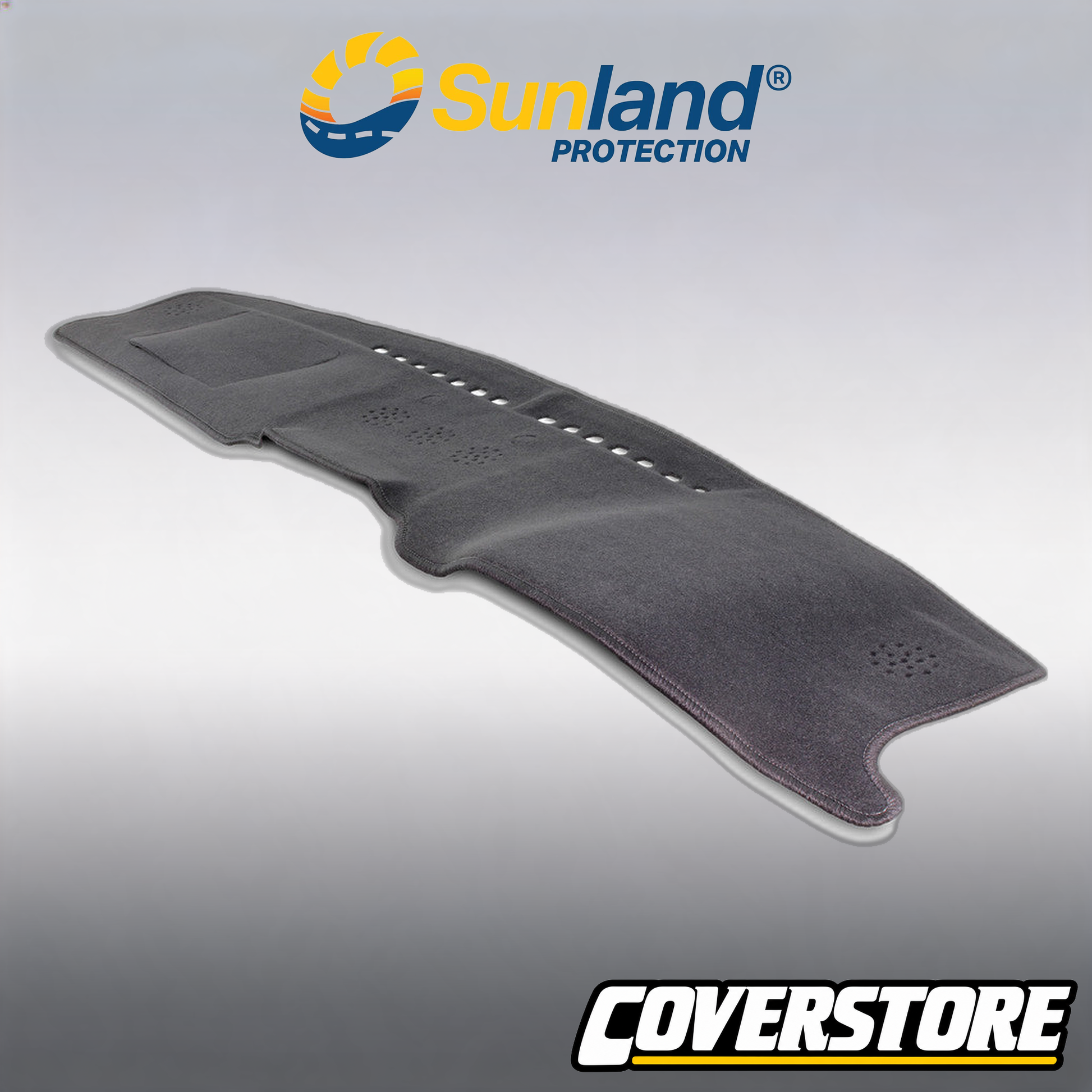 Suits Toyota Landcruiser 300 Series Dash Mat Black 2021 - 2025 without heads up display