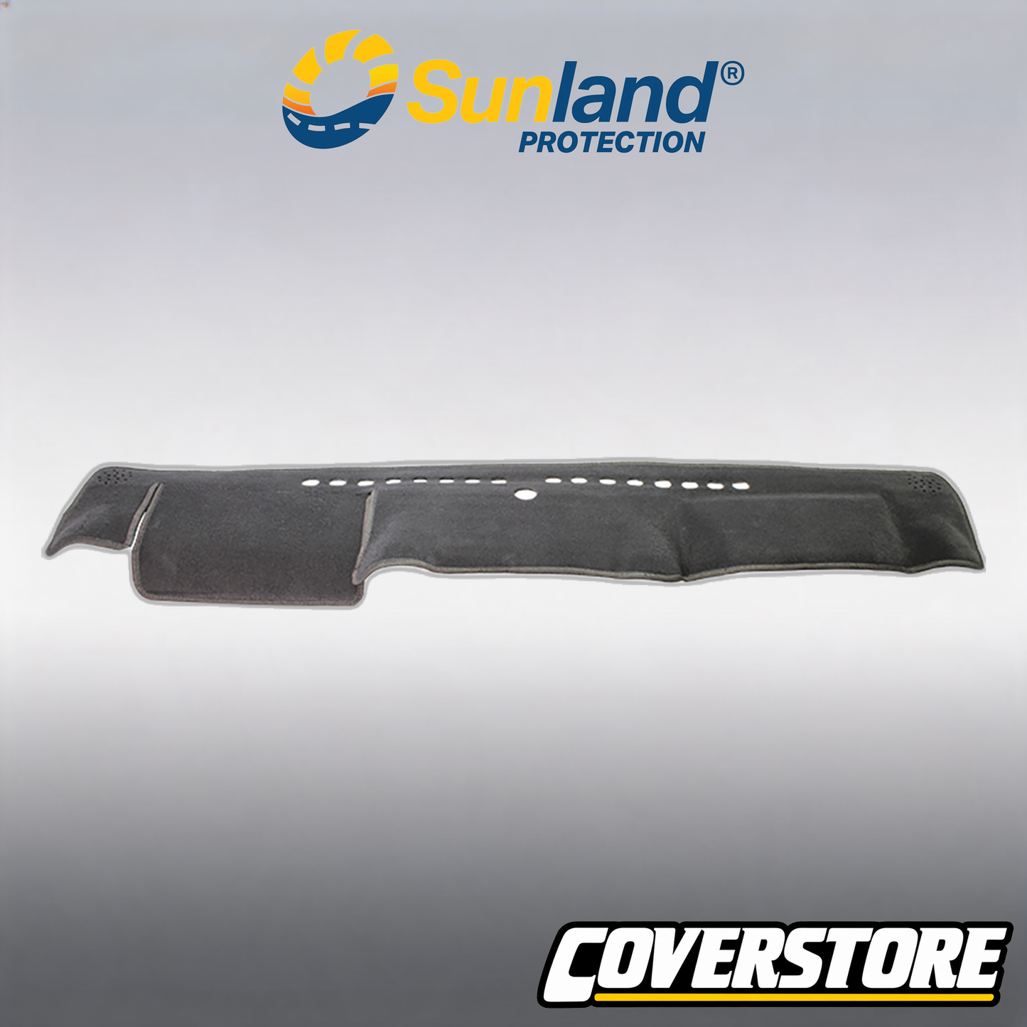 Suits Toyota Landcruiser 70 Series Dash Mat Black 2023 Onwards with round LED Headlamp