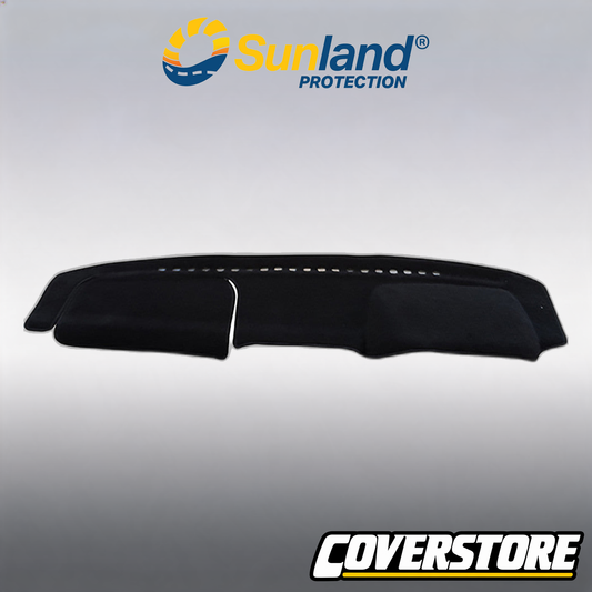 Suits Toyota Prado 95 Series Dash Mat Black 1996 - 2003 with passenger airbag