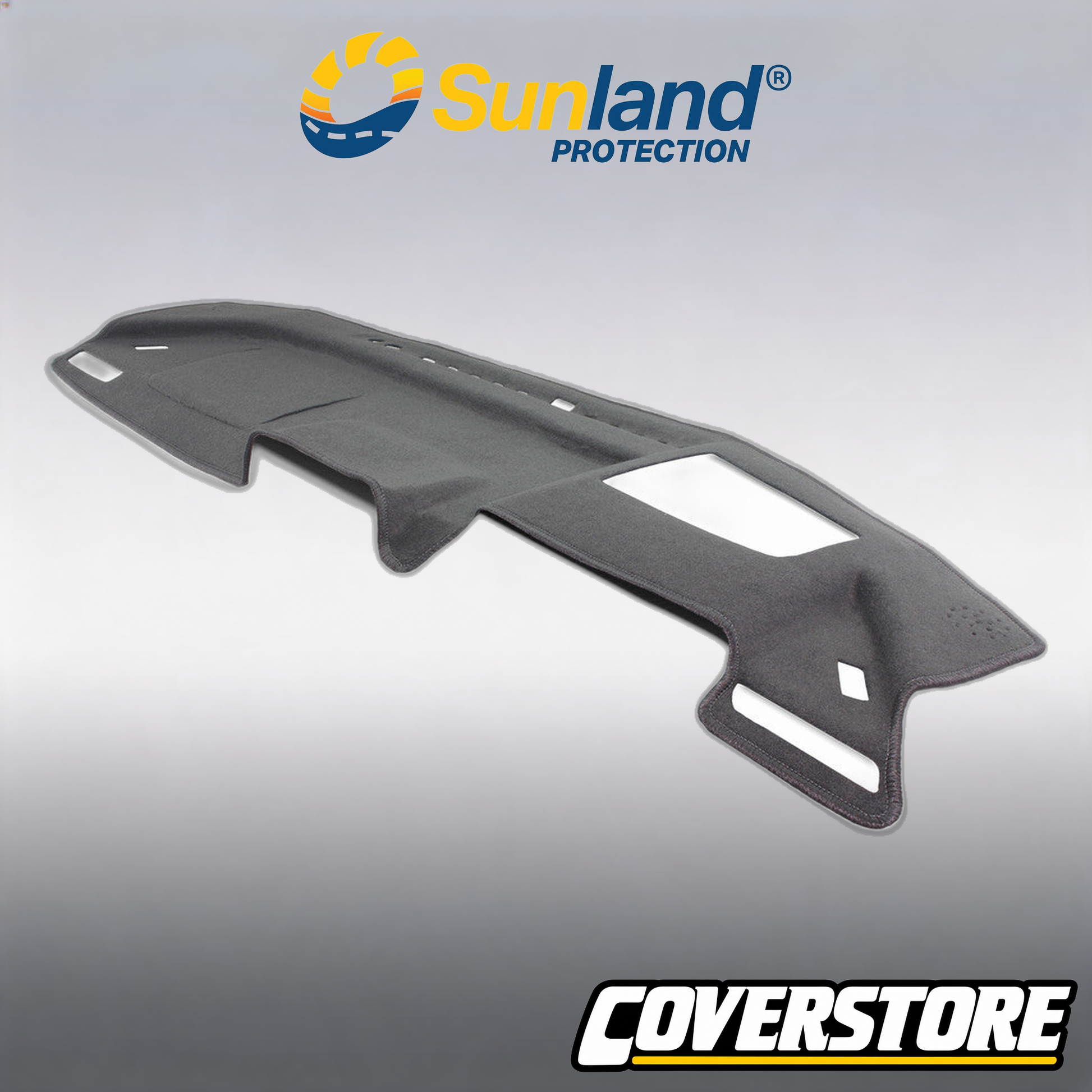 Suits Toyota RAV4 Gen 6 Dash Mat Black with HUD