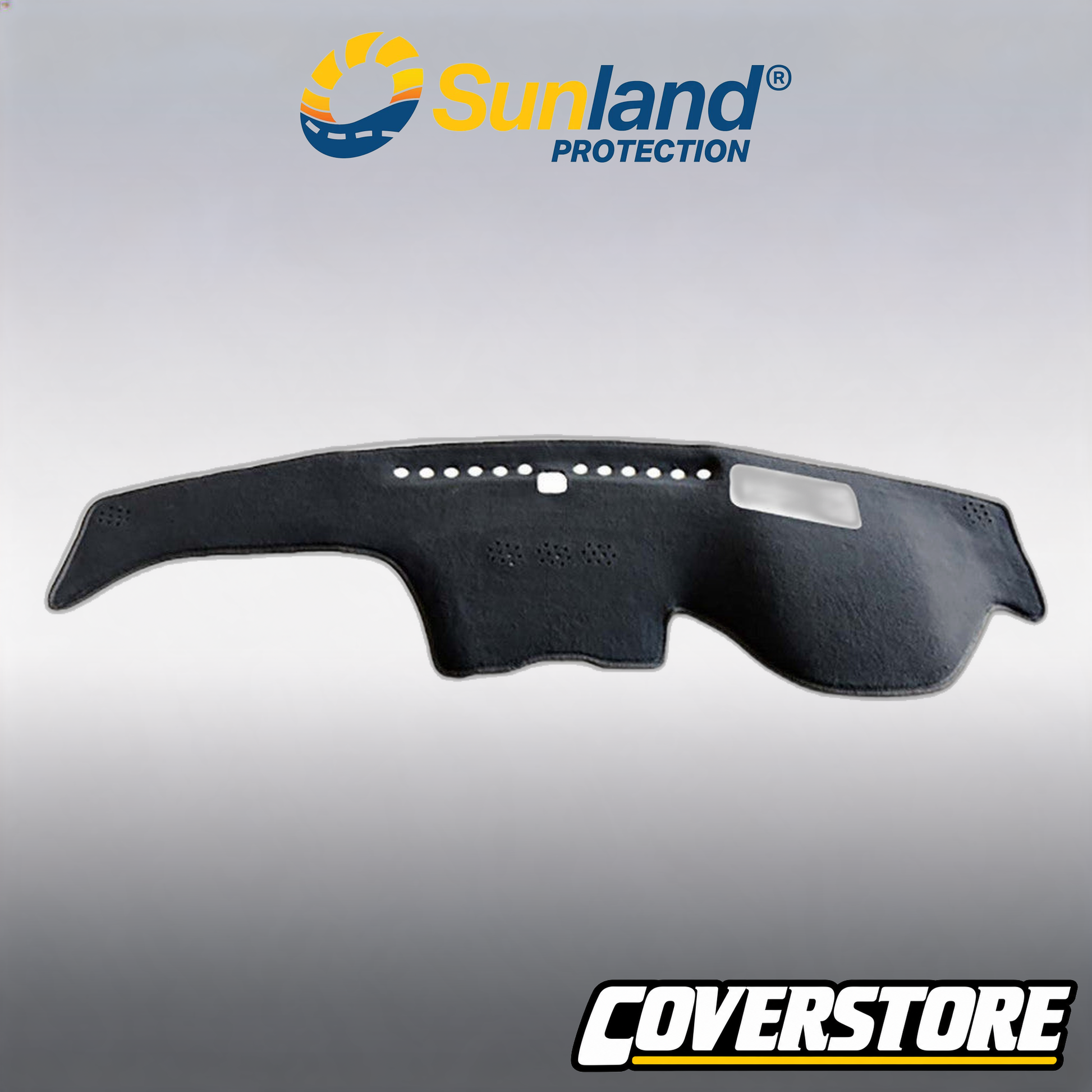 Suits Hyundai Santa Fe TM Dash Mat Charcoal with heads up display