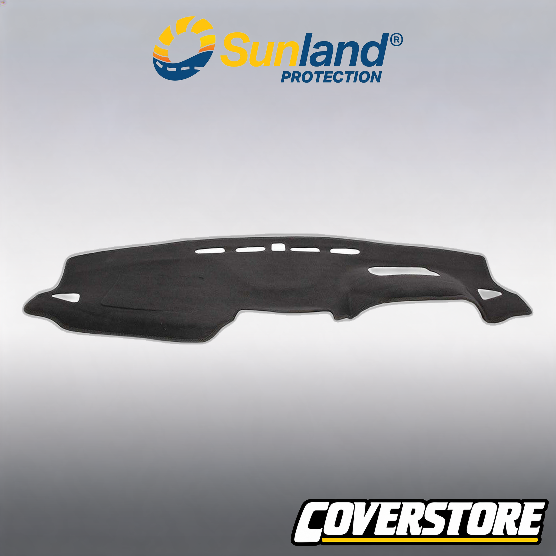 Suits Hyundai Kona OS Highlander Dash Mat with HUD without centre speaker Charcoal 2017 - 2023