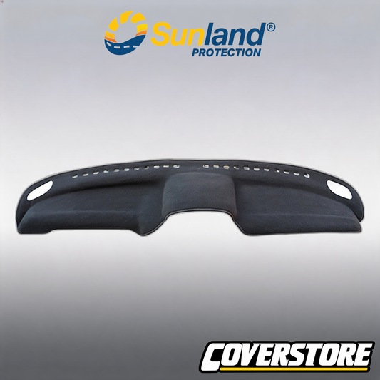 Suits Mitsubishi Triton MK Dash Mat Charcoal 2006 inclinometer and passenger airbag