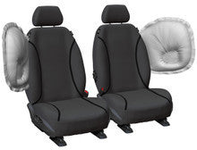 Tradies Canvas Front Grey Seat Covers Suits Jimny 2018 - Current in Grey