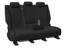 Tradies Canvas Rear Black Seat Covers Suits Ranger XL, XLS 2022-On in Black