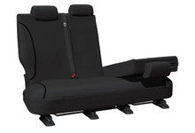 Tradies Canvas Rear Black Seat Covers Suits Colorado, Rodeo, Dmax 2003-2012 in Black