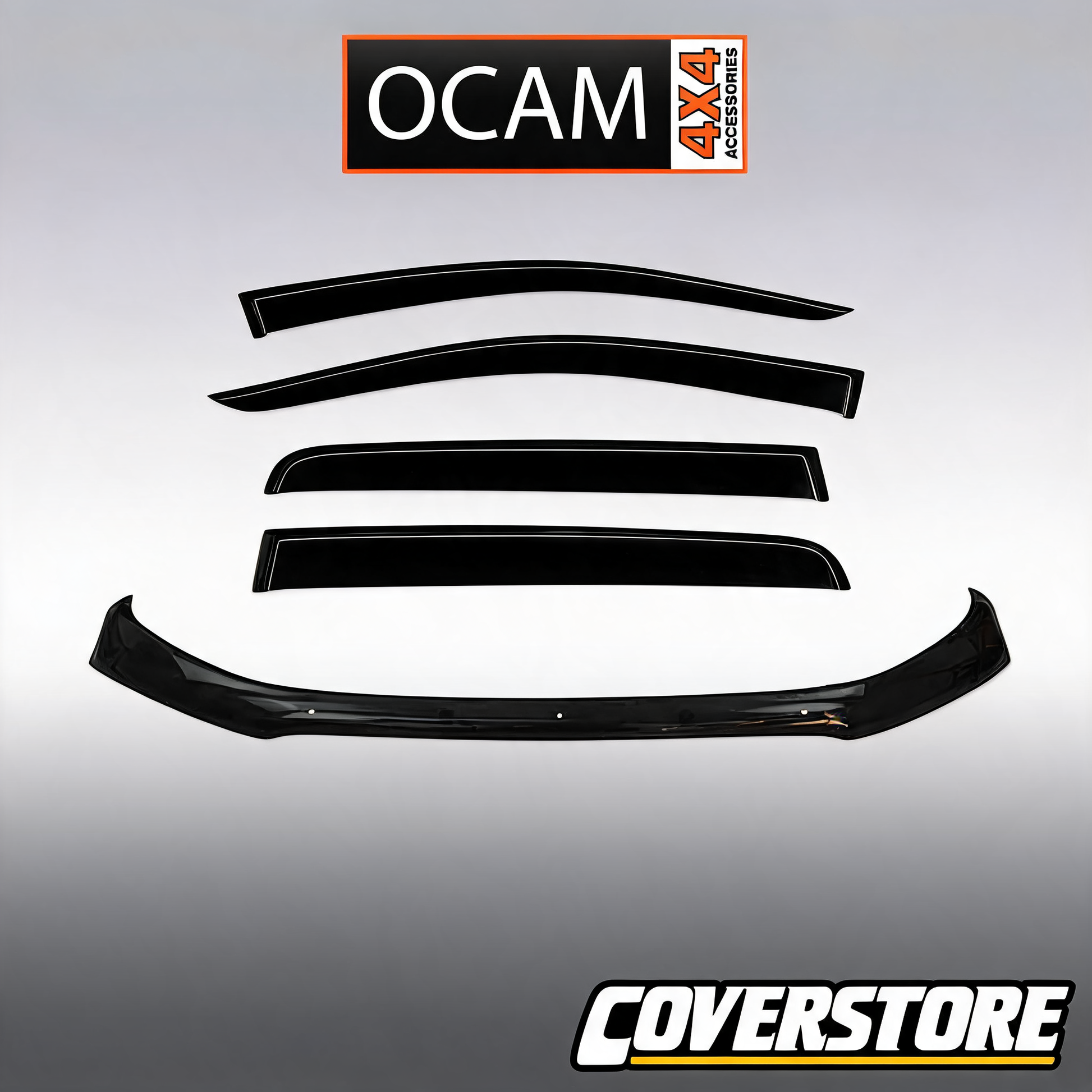 Bonnet Protector, Weathershields For Toyota Hilux 2021-11/2025 Visors