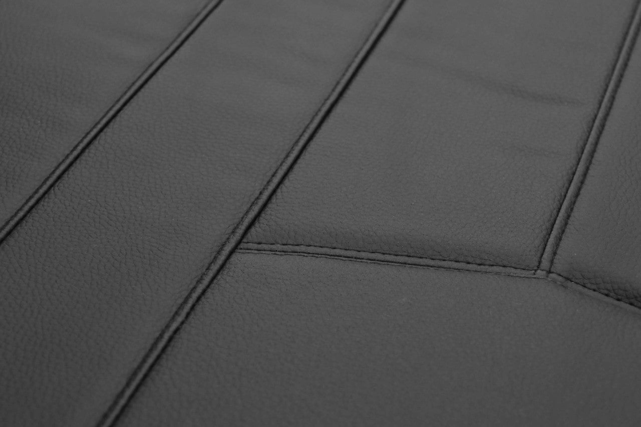 Empire Leather Look Front Black Seat Covers Suits Pathfinder 2013-2021 in Black