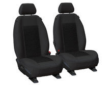 Weekender Jacquard Front Black Seat Covers Suits Forester 2013-2018 in Black