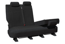 Getaway Neoprene Rear Row 2 Black - Silver Stitch Seat Covers Suits Sorento 2020 - Current in Silver