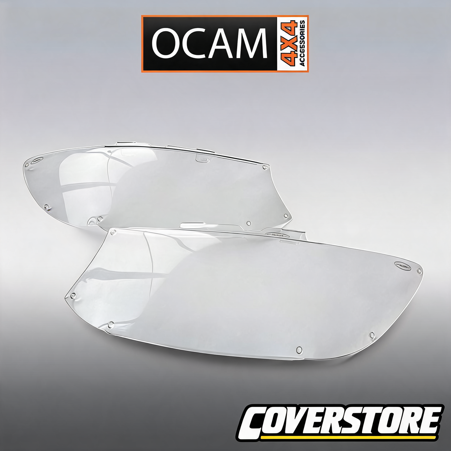 OCAM Headlight Headlamp Protectors for Holden Colorado 2008-2011 Lamp Covers