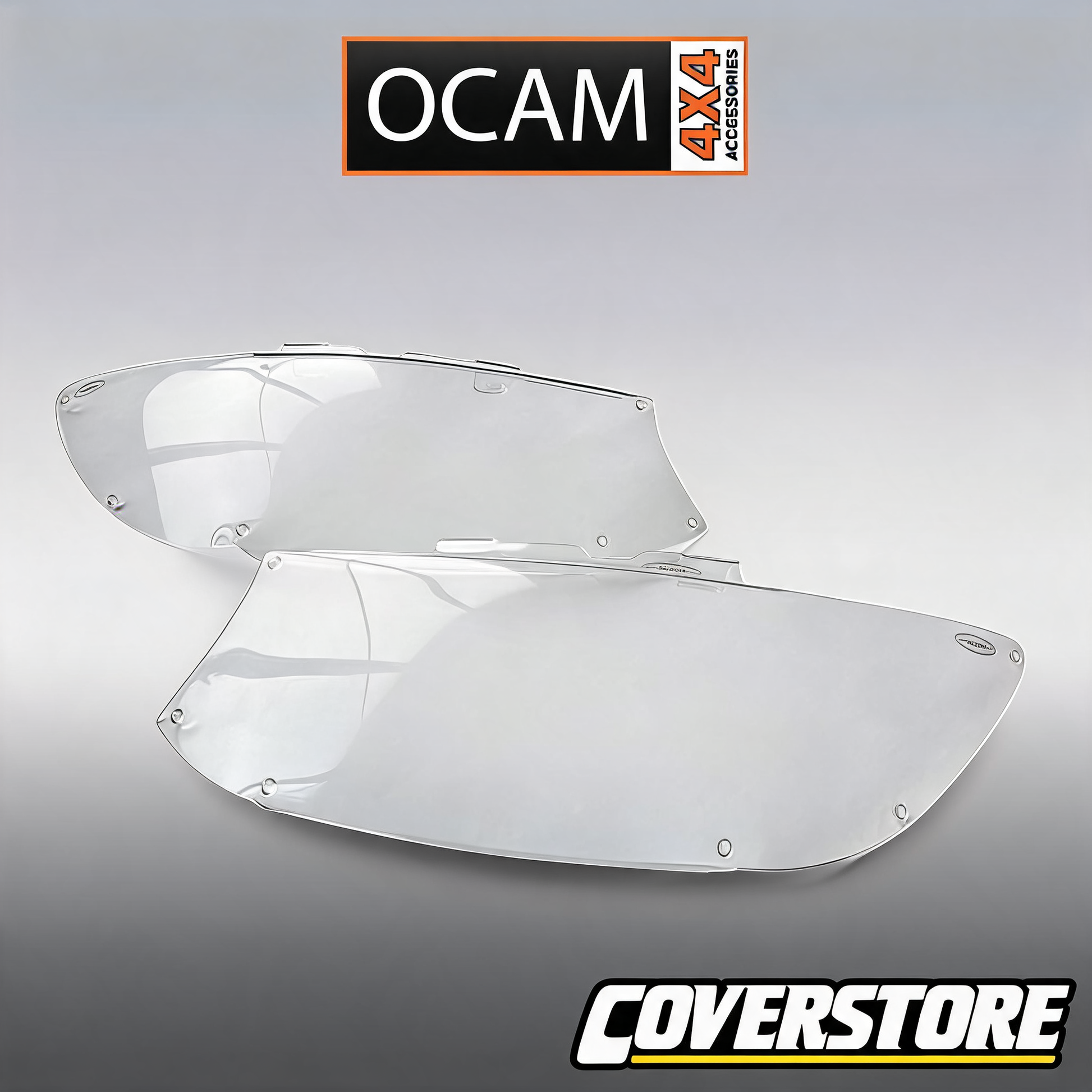 OCAM Headlight Headlamp Protectors for Toyota Landcruiser 100 105 Series 1998-05