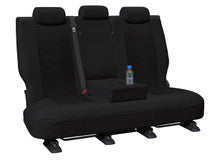 Weekender Jacquard Rear Row 2 Black Seat Covers Suits Imax People Mover 2008-2021 in Black