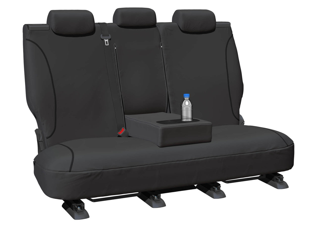 Kakadu Canvas Rear Grey Seat Covers Suits GWM Cannon Cannon-L Cannon Lux Dual Cab in Grey