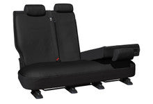Empire Leather Look Rear Black Seat Covers Suits X Trail Row 2 2014-2022 in Black