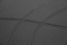 Getaway Neoprene Front Black - Black Stitch  Seat Covers Suits Landcruiser 200 Series 2009-2021 in Black