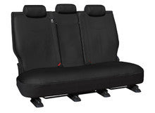 Empire Leather Look Rear Row 2 Black Seat Covers Suits Carnival 2015-2020 in Black