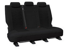 Weekender Jacquard Rear Row 2 Black Seat Covers Suits Outlander ZM 2022-On in Black