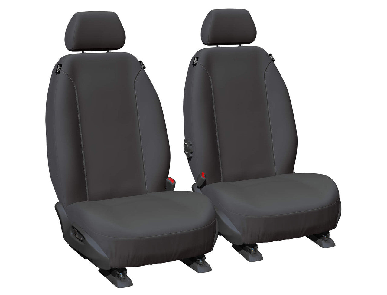 Super Tough Canvas Front Charcoal Seat Covers Suits Colorado, Trailblazer, DMax, MUX 2012-2020 in Charcoal