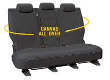 Super Tough Canvas Rear Charcoal Seat Covers Suits Ranger XL, XLS 2022-On – additional photo