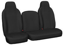 Truck Canvas Front Charcoal Seat Covers - Suits Isuzu N Series Wide Single Cab 2025 On in Charcoal