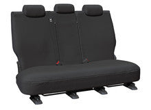 Truck Canvas Rear Charcoal Seat Covers - Suits Isuzu N Series Wide Crew Truck 2007-On in Charcoal